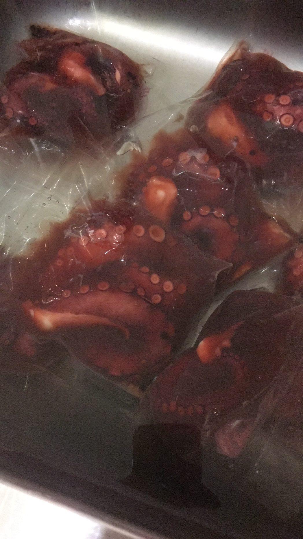 Oktopus sous vide